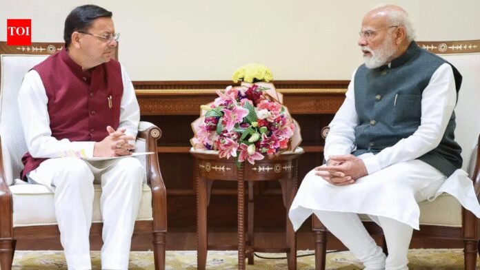 Uttarakhand CM Dhami meets PM Modi, discusses development and key projects | India News