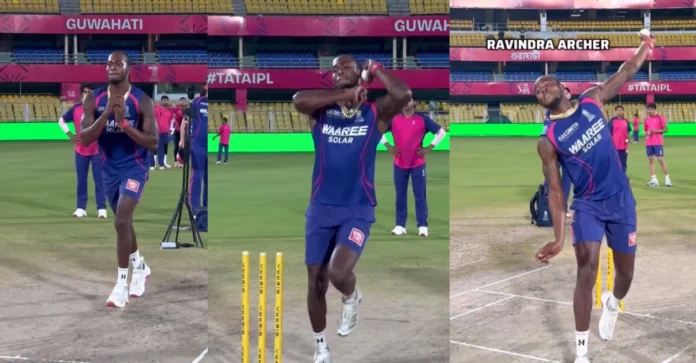 WATCH: Jofra Archer perfectly mimics Ravindra Jadeja’s bowling action ahead of RR vs CSK clash at IPL 2026