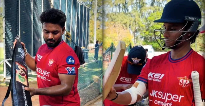 WATCH: LSG captain Rishabh Pant gifts bat to Ayush Badoni with hilarious warning