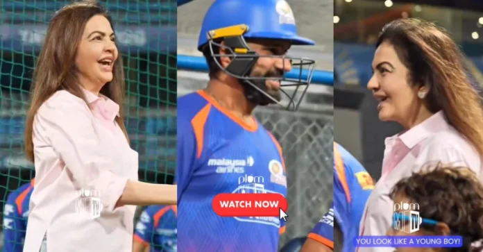 WATCH: Nita Ambani left stunned by Rohit Sharma’s remarkable transformation ahead of IPL 2026