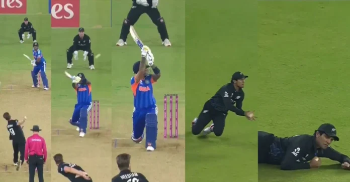 WATCH: Rachin Ravindra’s brilliant grab sends Suryakumar Yadav back for a duck in T20 World Cup 2026 final