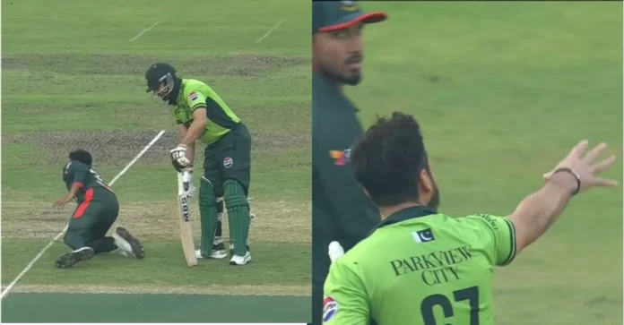 WATCH: Salman Agha loses cool after unusual run out by Mehidy Hasan Miraz in BAN vs PAK 2nd ODI