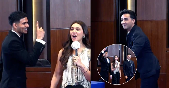 WATCH: Shubman Gill trolls Abhishek Sharma and SRH in fun segment with Sahiba Bali