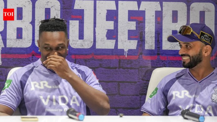Watch: Dwayne Bravo under fire after ‘two chicks at home’ remark at KKR presser | Cricket News
