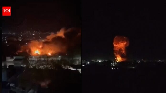 Watch: Flames, huge smoke columns seen after Pakistan airstrike on Kabul hospital that killed 400