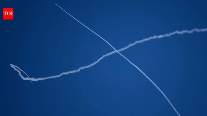 Watch: How Iran missile slipped past interceptor rockets to strike target