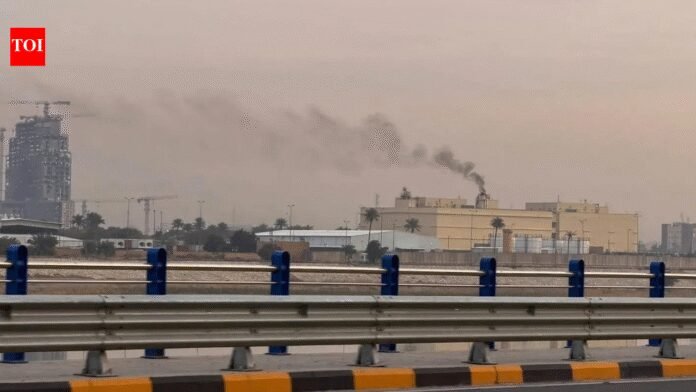 Watch: Iran strikes US embassy in Baghdad, smoke rises over compound