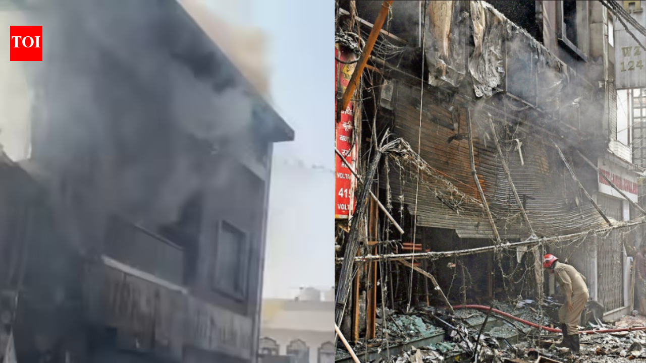 Water motor led to blaze? 3 kids among 9 of family killed in Delhi's Palam building fire; 3 residents jump from top floors | Delhi News