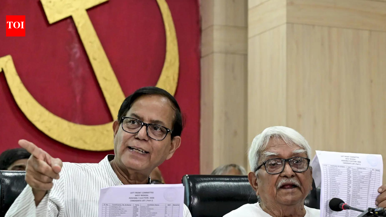 West Bengal polls: Left front announces first list of 192 candidates | India News