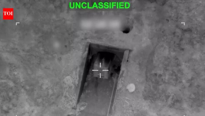 'Won’t stop looking': US releases video of strike on concealed Iranian missile launcher