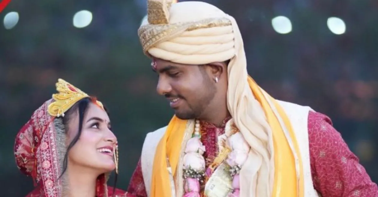 Yash Dayal begins new innings with Shweta Pundir in a private wedding ceremony