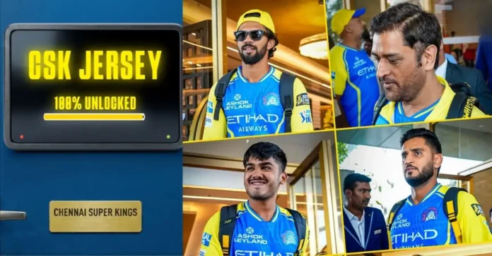 Yellove reloaded: CSK unveil striking new jersey for IPL 2026 in grand style