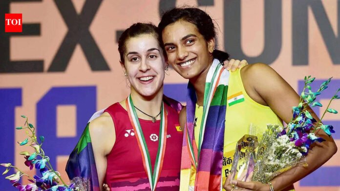 'You were a complete pain on court': PV Sindhu pays tribute to Carolina Marin | Badminton News