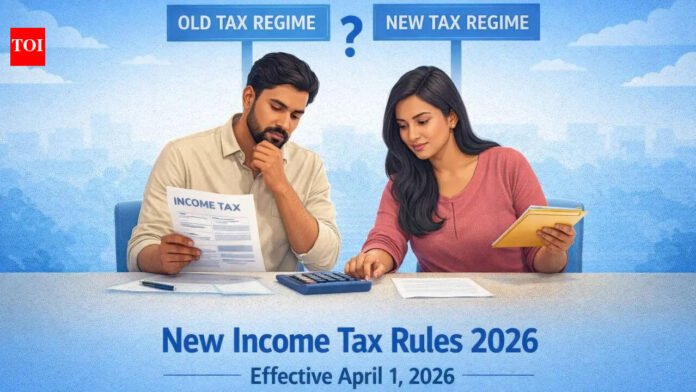 Your income tax changes from April 1, 2026! Top 10 things salaried taxpayers should know about new rules & tax regime choice