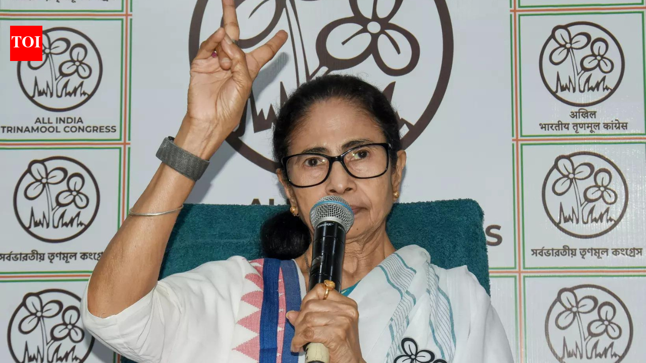 ‘Won’t let Modi ji snatch rights’: Mamata Banerjee targets BJP during Eid in Kolkata -watch | India News