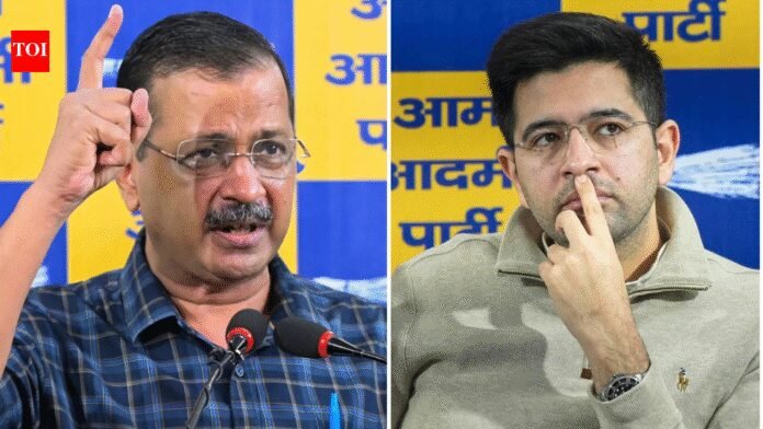 AAP rift out in open: Raghav Chadha attacks leadership; party hits back | India News