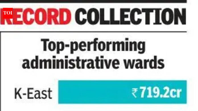 Andheri East tops in property tax collection, Lower Parel next in Mumbai | Mumbai News