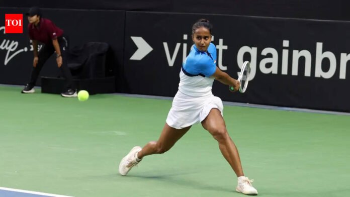 BJK Cup: India put on backfoot by Thailand before rain halts play | Tennis News