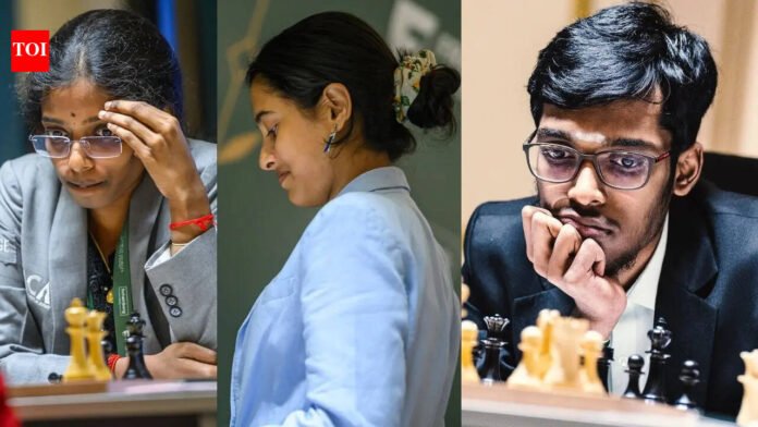 Candidates Chess: Vaishali, Divya Deshmukh save Indian blushes; Praggnanandhaa must act now | Chess News