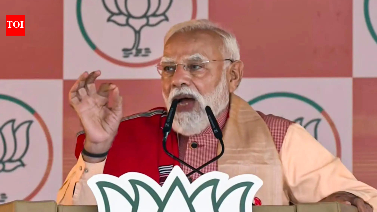 'Hat-trick of defeat for Congress certain': PM Modi takes 'rajkumar' dig at Rahul Gandhi in Assam | India News