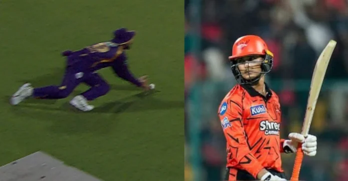 IPL 2026: Abhishek Sharma left fuming after Varun Chakravarthy’s disputed catch denies SRH opener a blazing fifty against KKR