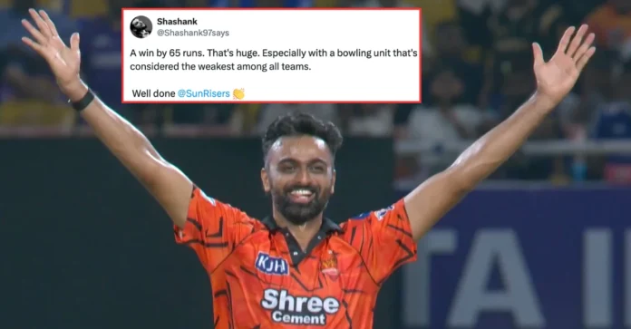 IPL 2026: Fans react as SRH crush KKR at the Eden Gardens