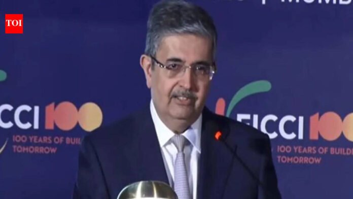 Kotak warns of ‘return of colonialism’, urges India Inc to bet on innovation and manufacturing
