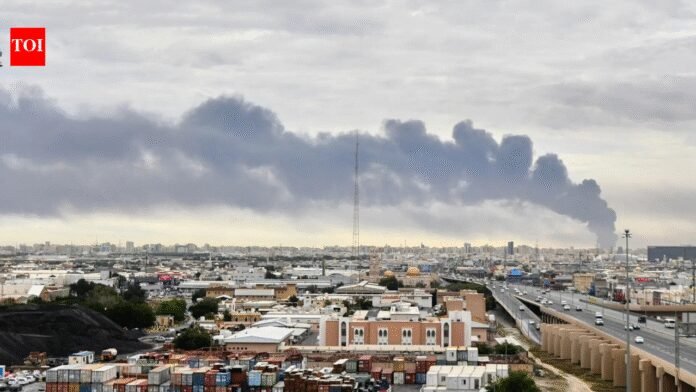 Kuwait airport hit by Iranian drone strike; fuel tanks on fire | World News