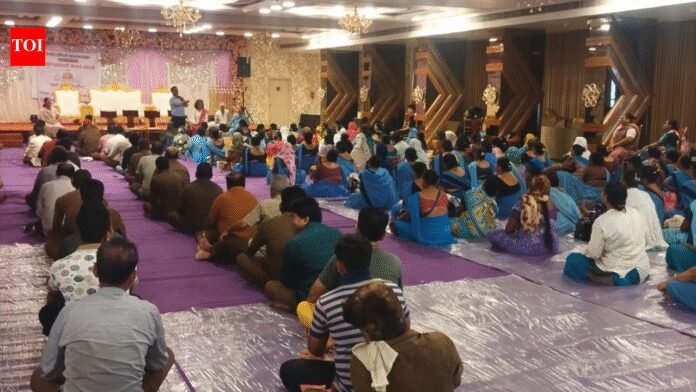 Maharashtra civic body launches wellness programme for sanitation workers | Thane News