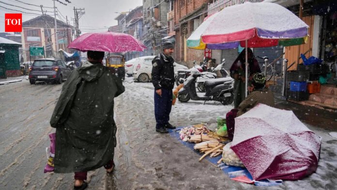 MeT forecasts heavy rains in Kashmir plains, snowfall in higher reaches | India News