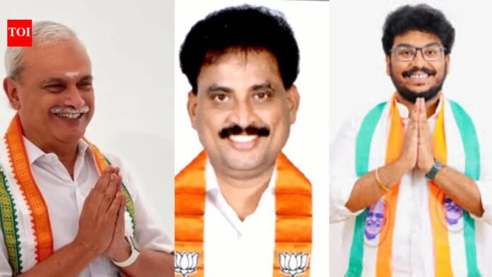 Puducherry assembly elections: A Johnkumar and V Vaithilingam among dynasty candidates in fray | India News