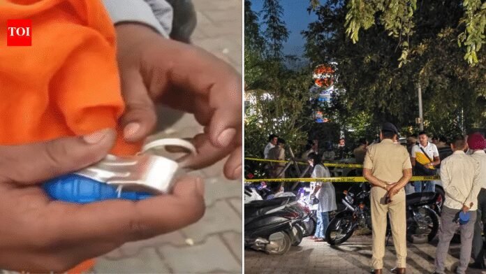 Punjab Bjp Blast: Punjab: Suspect seen throwing grenade-like object outside BJP office before blast | India News