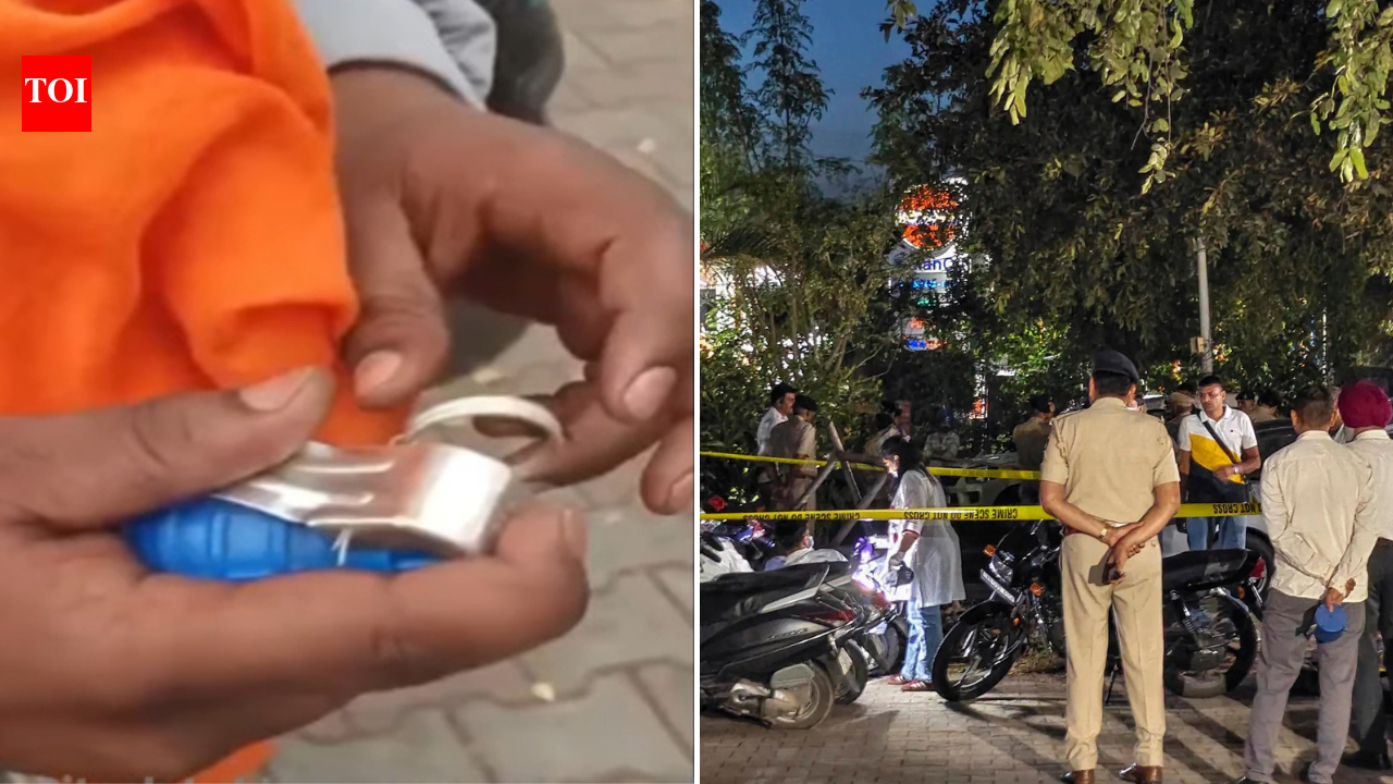 Punjab Bjp Blast: Punjab: Suspect seen throwing grenade-like object outside BJP office before blast | India News