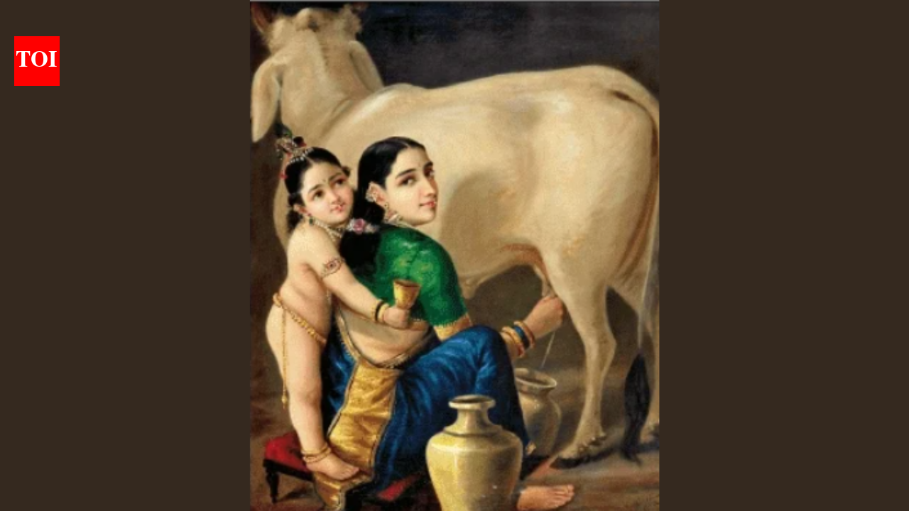 Ravi Varma’s ‘Yashoda & Krishna’ fetches record-shattering Rs 167 crore | India News