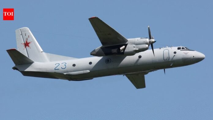 Russian An-26 military transport plane crashes in Crimea, 29 dead