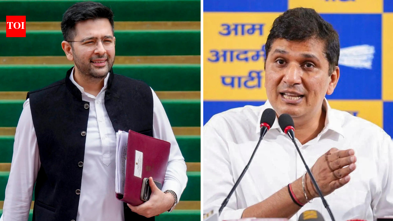 Soft PR, ‘samosa’ swipe: How Arvind Kejriwal’s ‘soldiers’ justified Raghav Chadha’s ‘demotion’ in Rajya Sabha | India News
