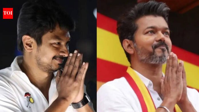 Tamil Nadu polls: Udhayanidhi Stalin files nomination from Chepauk-Thiruvallikeni; Vijay from Trichy East | India News