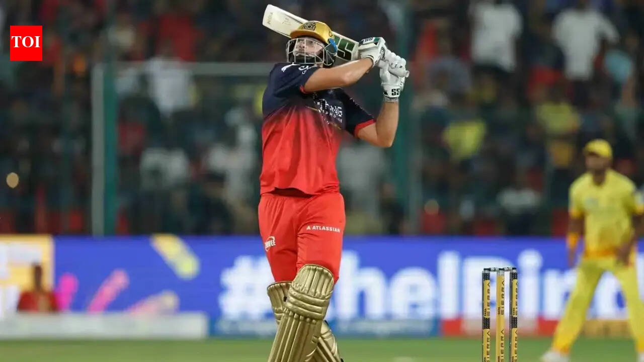 Tim David, Patidar fire 97-run barrage vs CSK in last five overs as RCB reach highest IPL 2026 total | Cricket News