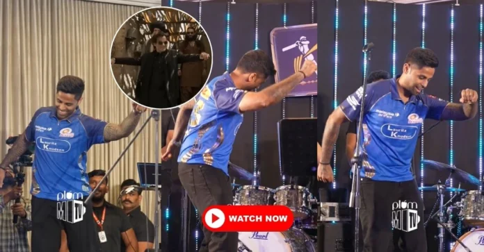 WATCH: Suryakumar Yadav nails Akshaye Khanna’s viral ‘Dhurandhar’ dance steps ahead of MI vs DC clash