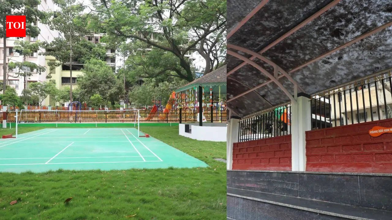 Ambernath civic push: Shrikant Shinde inspects redevelopment of gardens, sports complex | Thane News