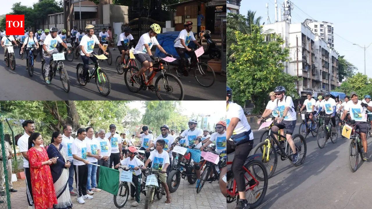 KDMC cycle rally draws enthusiastic response, highlights growing fitness culture in Kalyan-Dombivli | Thane News