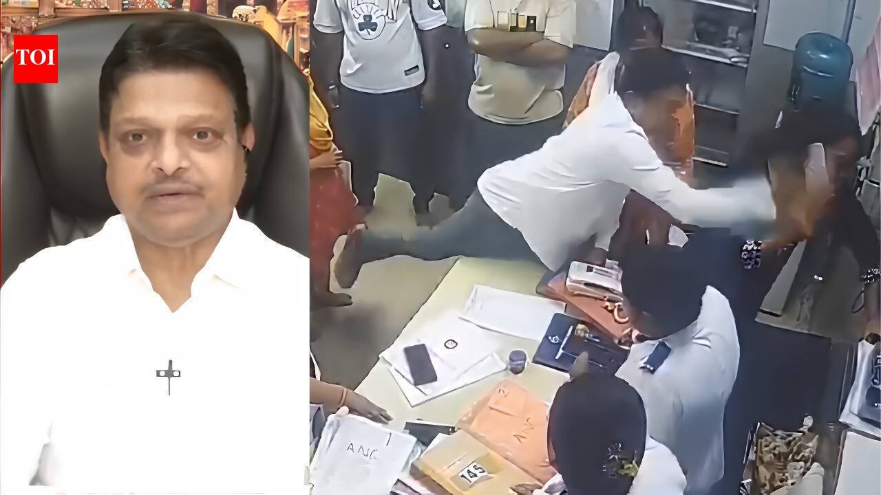 Shiv Sena corporator Ramesh Mhatre arrested after doctor assault video sparks massive outrage | Thane News